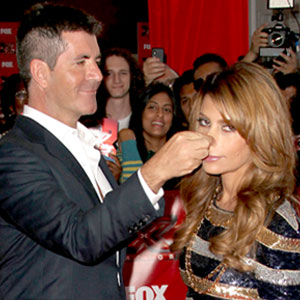 Simon Cowell, Paula Abdul Simon Cowell, Paula Abdul
